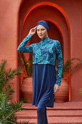 Rozamay Burkini Swimsuit  Voile